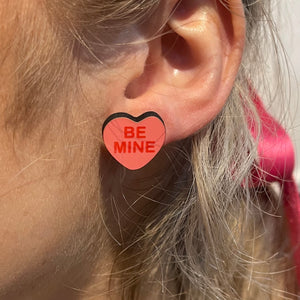 Conversation Heart | Valentines | heart | earrings