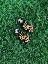 Load image into Gallery viewer, &quot;Show Your Team Spirit: Sports Mom Fan Earrings for the Ultimate Game Day Style!&quot;
