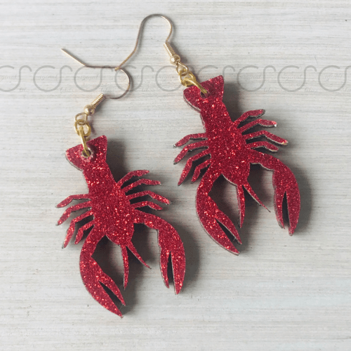 Louisiana Crawfish Earrings - Original Stiles