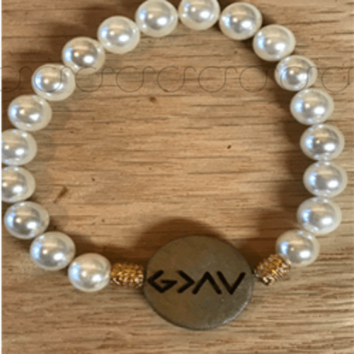Pearl Bracelet, God Is Greater Than The Highs And Lows - Original Stiles