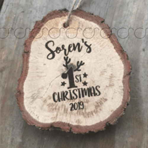 Baby's First Christmas Ornament - Original Stiles