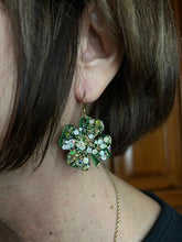 Load image into Gallery viewer, Clover| St. Paddy’s Day| Flowers | studs
