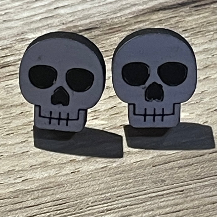 Skull earrings -studs