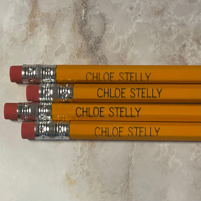 Engraved Pencils - Original Stiles