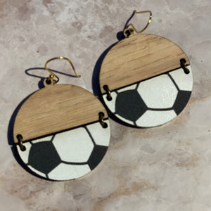 Soccer Fan earrings