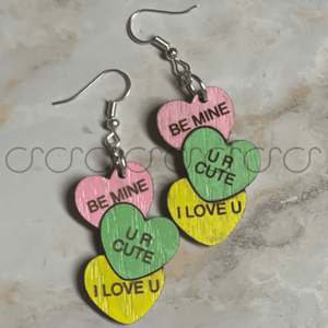 Conversion Heart Valentine earrings - Original Stiles
