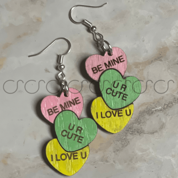 Conversion Heart Valentine earrings - Original Stiles